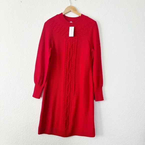 Charter Club Cable-Knit Sweater Dress Size Medium NEW - Picture 1 of 13